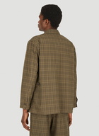 Loiter Checked Blazer in Khaki