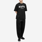 Neighborhood Men's 6 Printed T-Shirt in Black