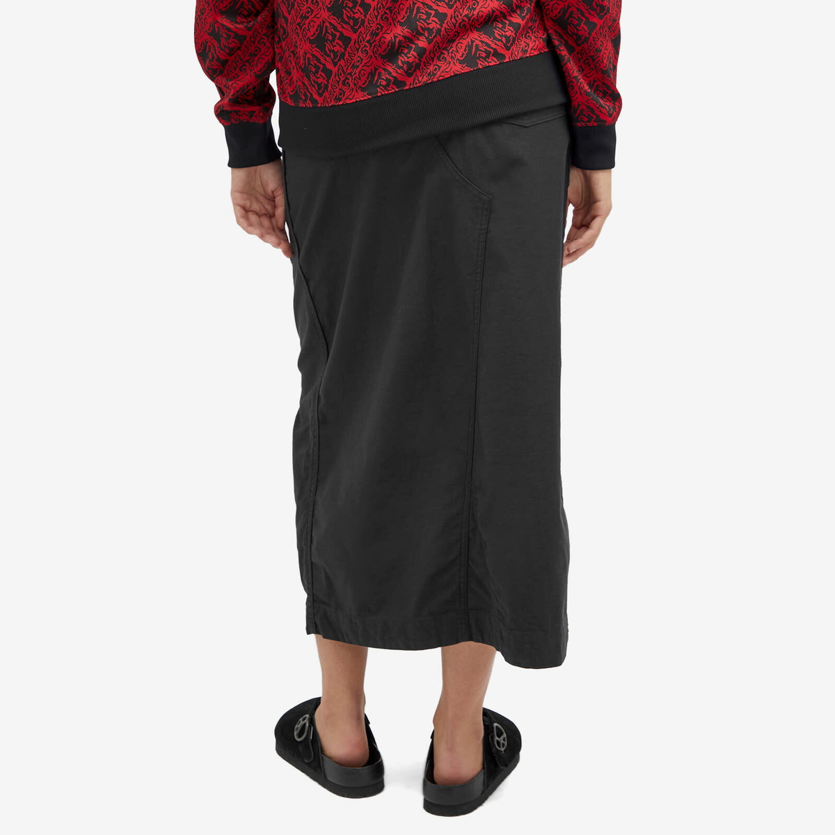 NEEDLES String Fatigue Skirt ロングスカート Needles Women's String Fatigue Skirt in Black Needles