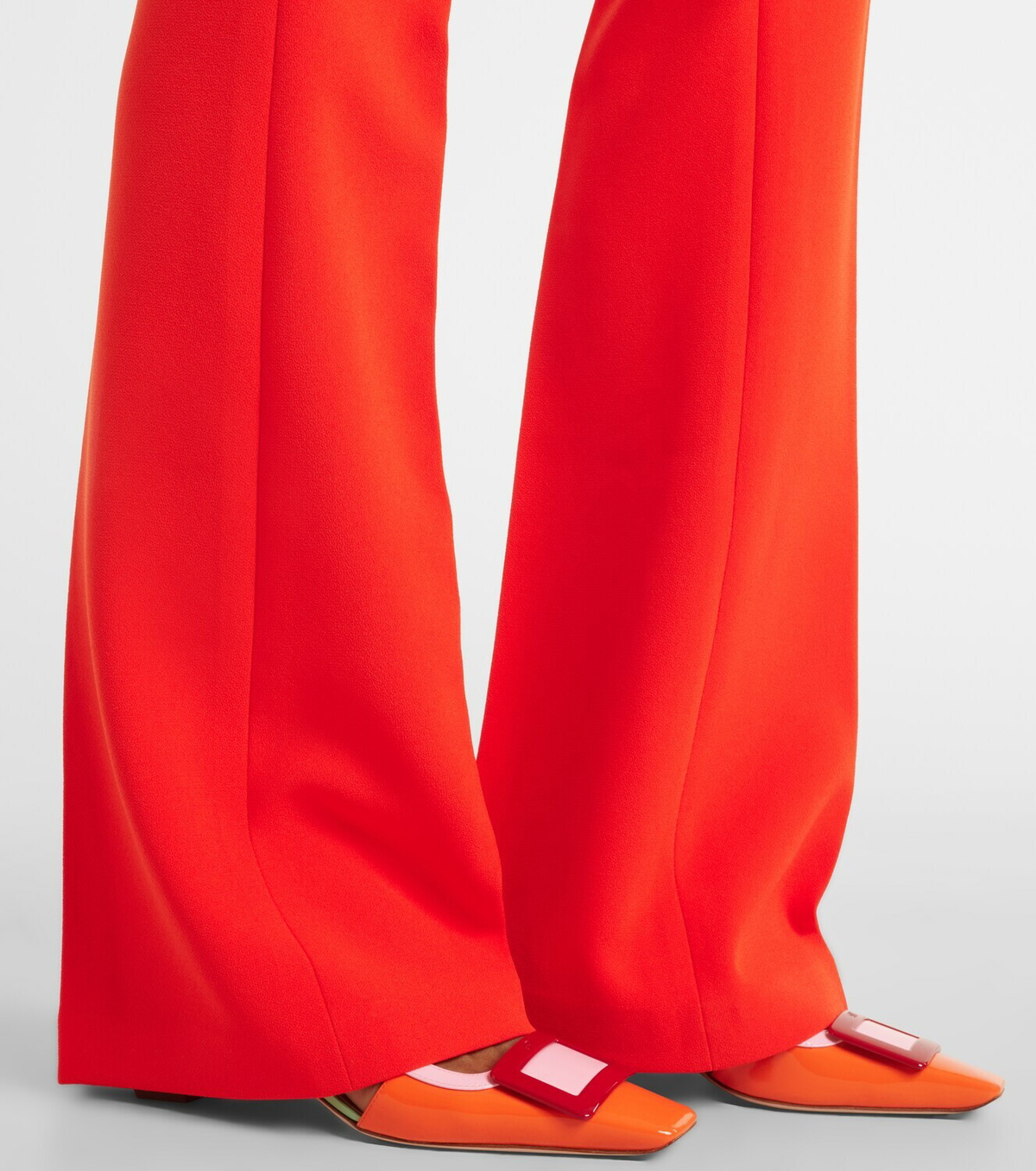 Safiyaa Alexa crêpe flared pants