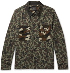 PS by Paul Smith - Camouflage-Print Cotton Shirt Jacket - Men - Green