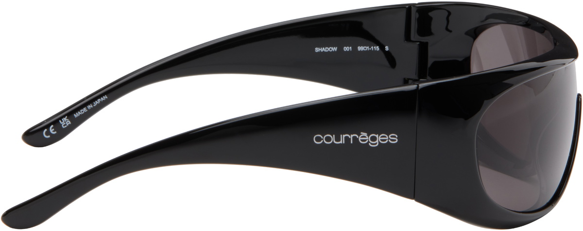 Courrèges Black Shadow Sunglasses