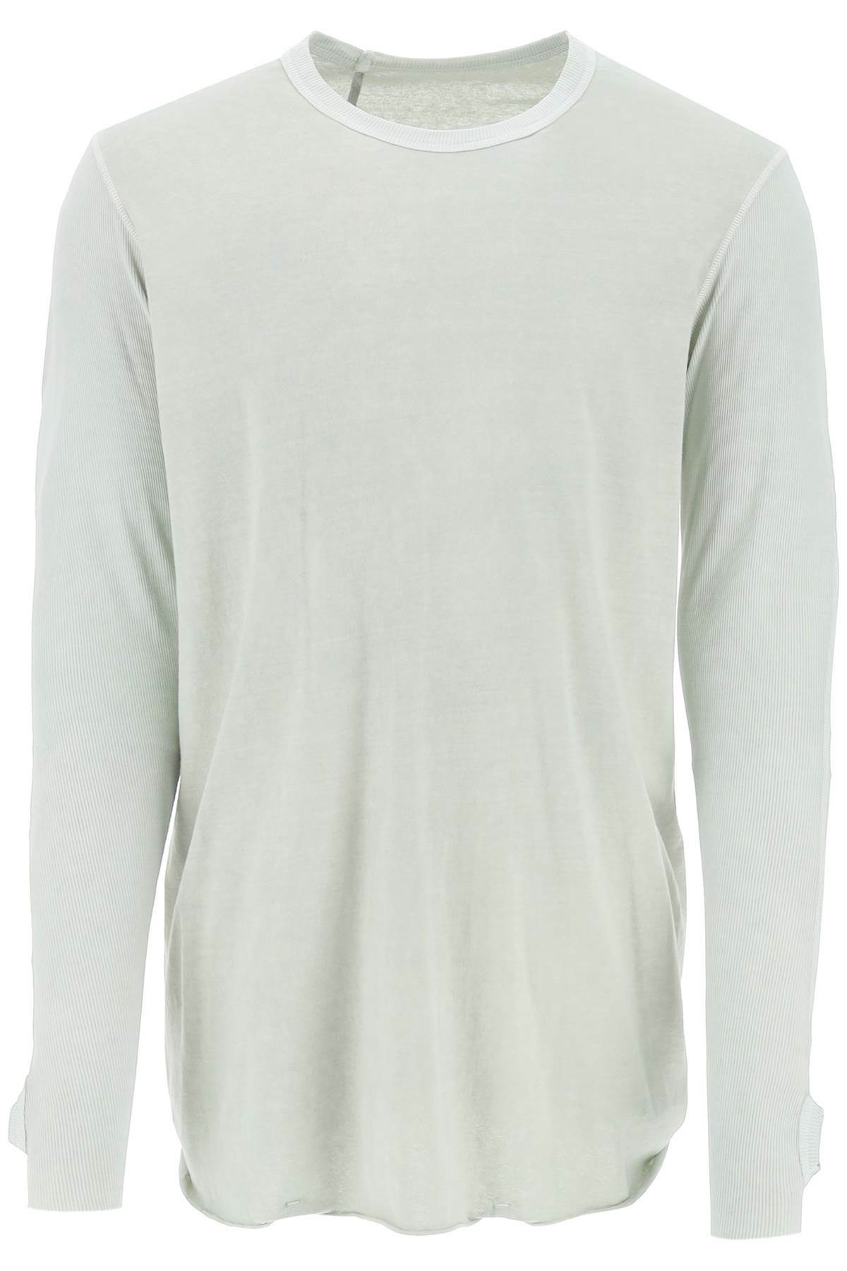 BORIS BIDJAN SABERI long-sleeved cotton t-shirt Neutro