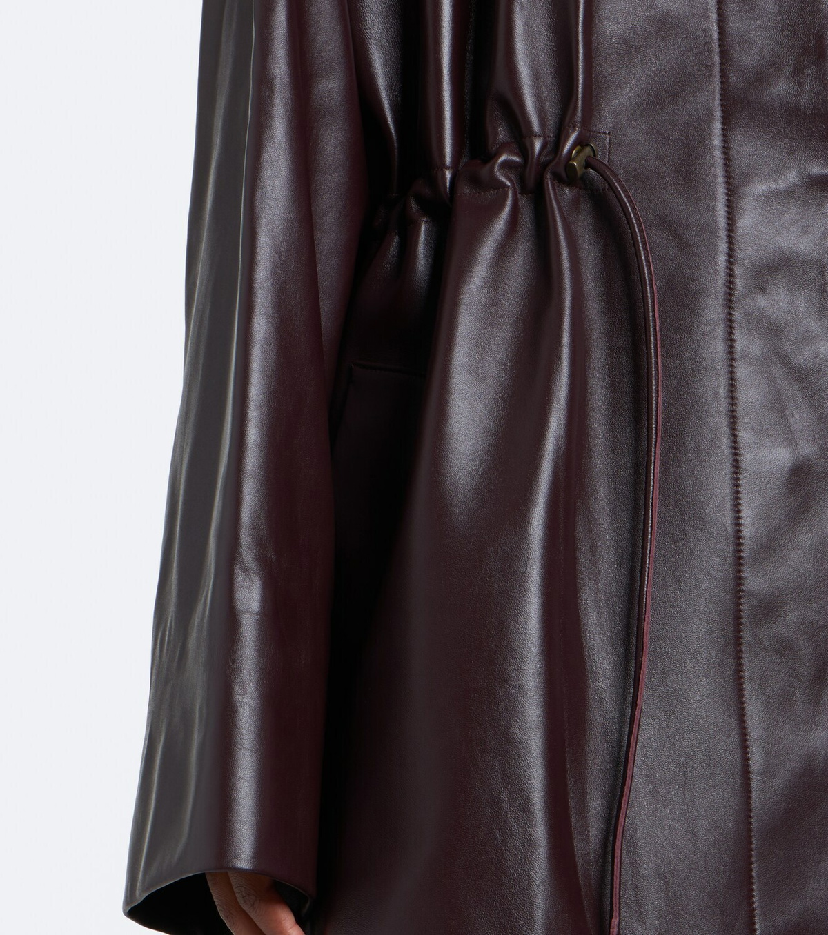 Tove Erna leather coat