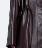 Tove Erna leather coat