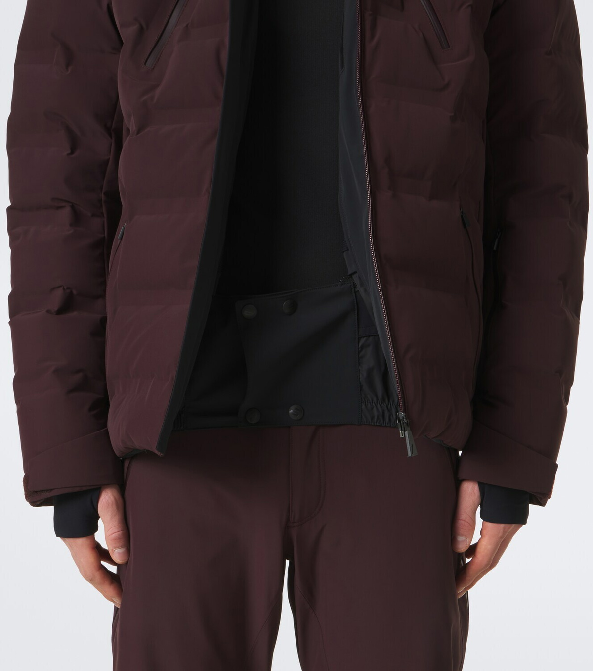 Aztech Mountain Nuke hooded down ski jacket