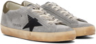 Golden Goose Gray Super Star Sneakers