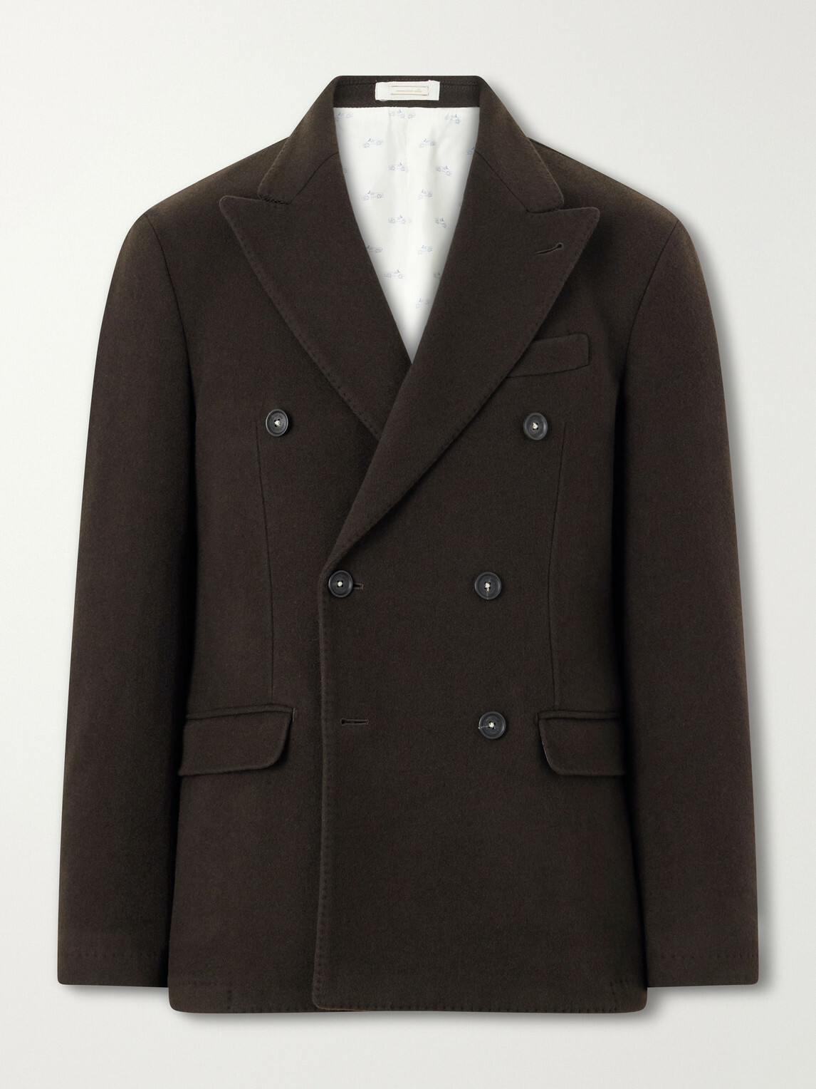 Massimo Alba - Brando Cashmere Coat - Brown