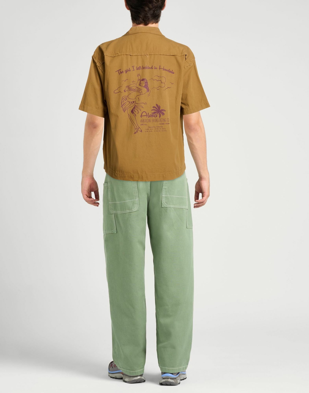 Alpha Industries Mens Shirt in Camel