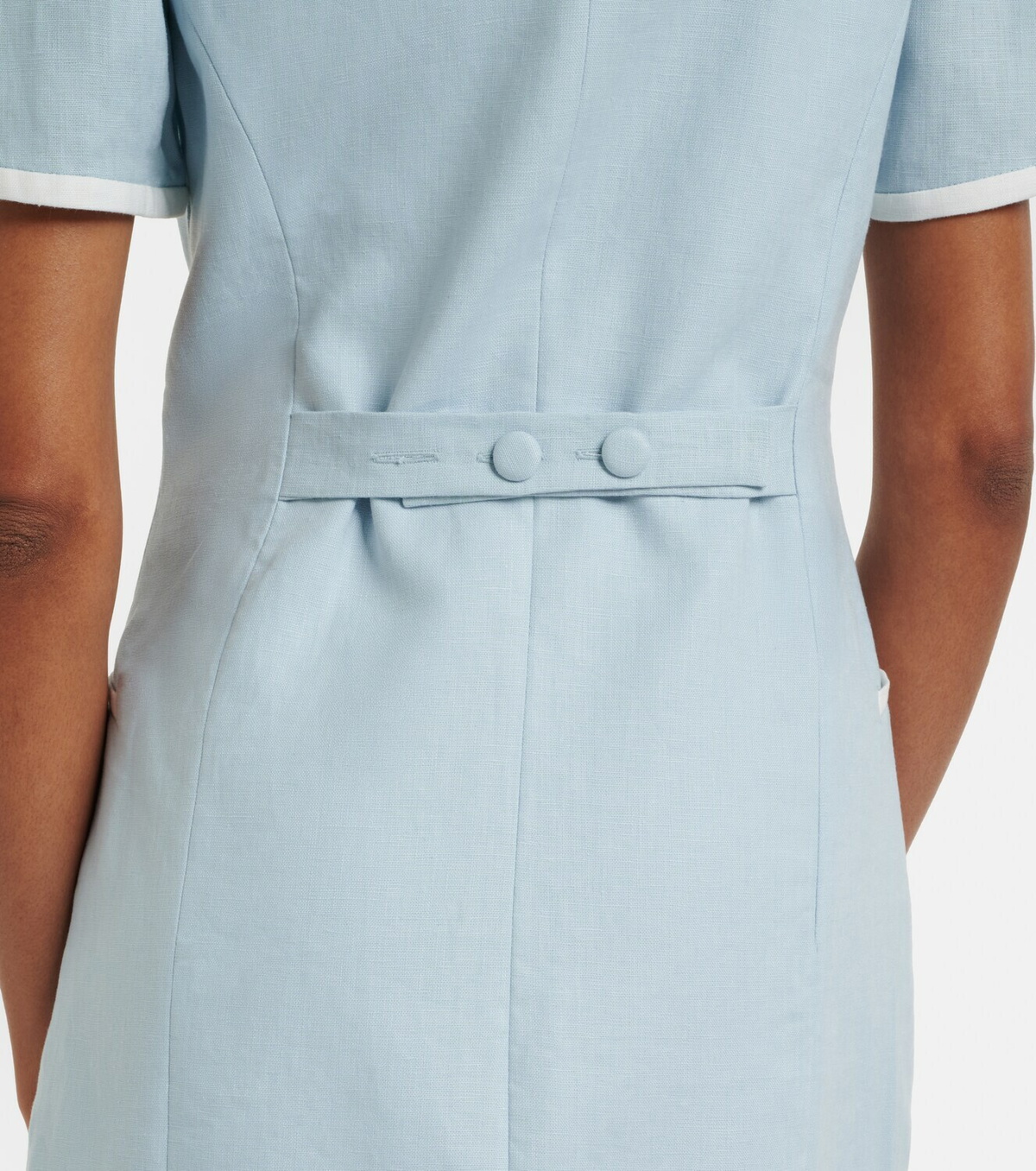 Faithfull Madeline linen minidress