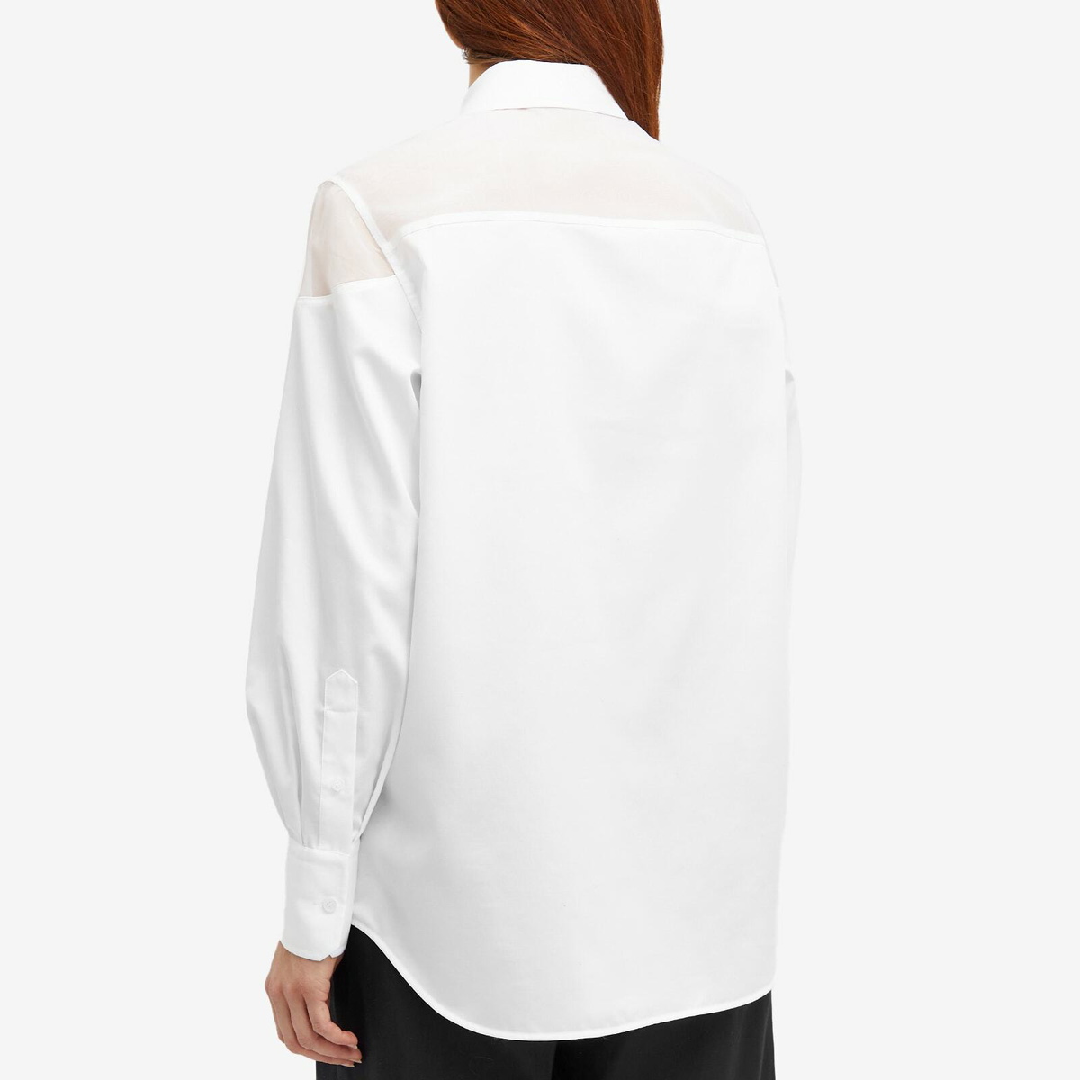 Helmut Lang Women's Apex Tail Shirt White
