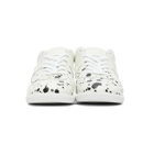 Maison Margiela Off-White and Black Pollock Replica Sneakers