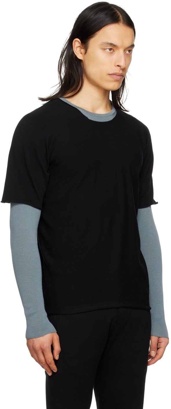 Label Under Construction Black Parabolic T-Shirt