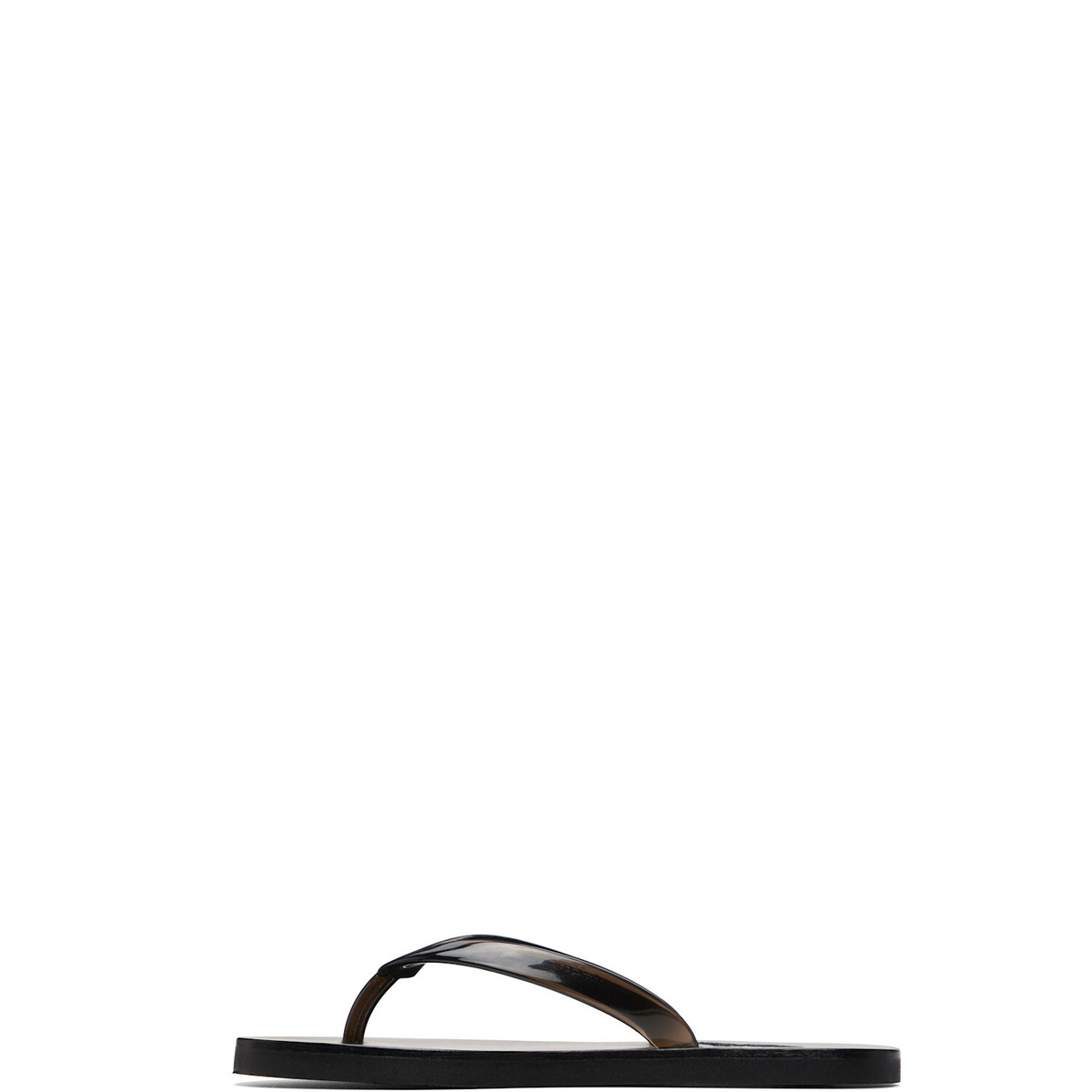 Ancient Greek Sandals Black Saionara Jelly Flip-Flops