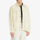 Rag & Bone Men's Graham Denim Chore Jacket in Ecru