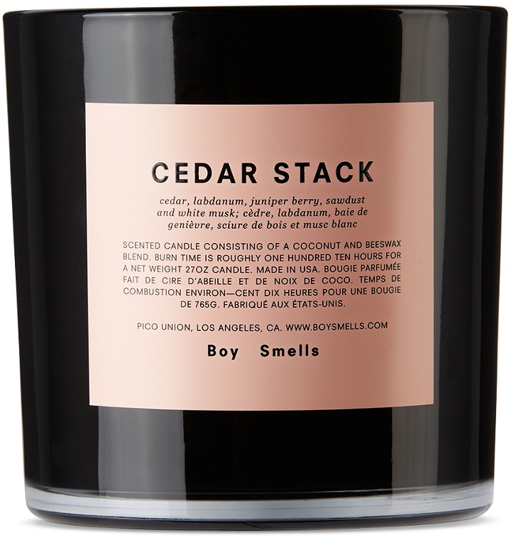 Photo: Boy Smells Cedar Stack Candle, 8.5 oz