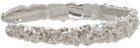 Faris SSENSE Exclusive Silver Roca Cuff Bracelet