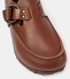 Birkenstock 1774 x Filson London Methow leather loafers