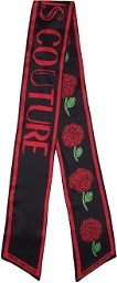 Versace Jeans Couture Multicolor Rose Scarf Tie