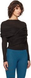 Paloma Wool Brown Elio Sweater