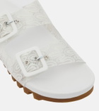 Missoni Embossed PVC slides