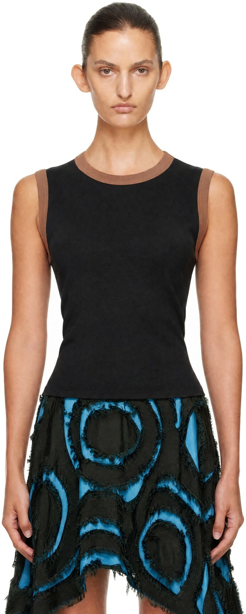 Saks Potts Black Ole Tank Top