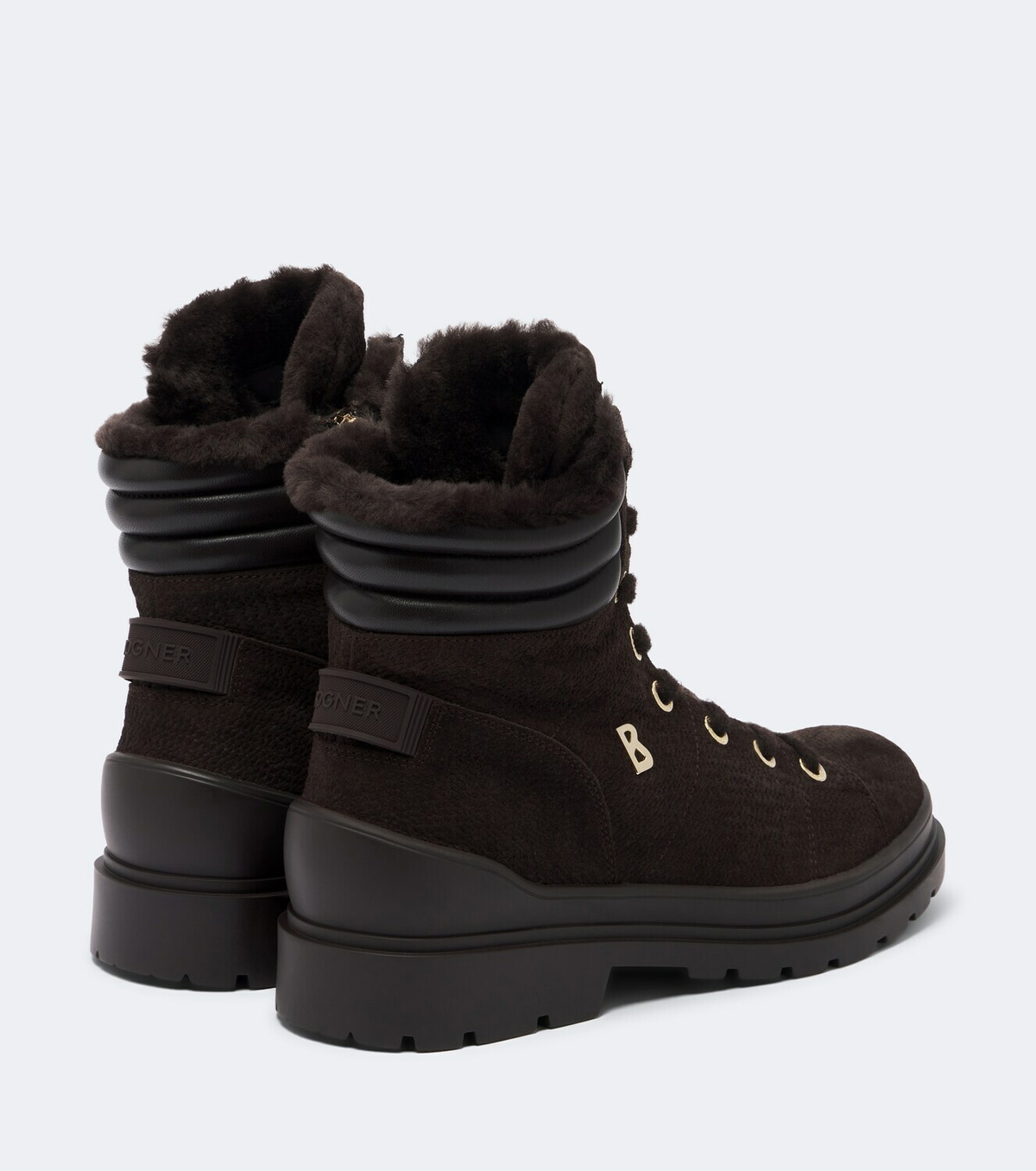 Bogner St. Moritz suede lace-up boots
