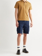 ALEX MILL - Standard Slub Cotton-Jersey Polo Shirt - Yellow