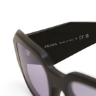 Prada Eyewear Women's 17WS Sunglasses in Black/Violet 