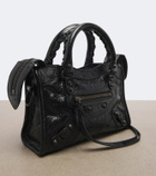 Balenciaga Le City Nano leather top-handle bag