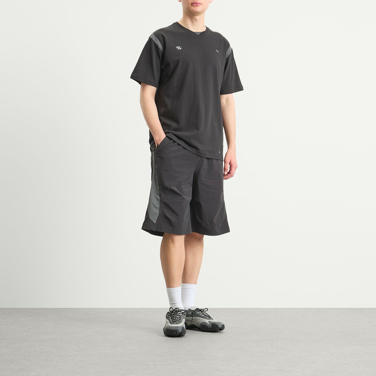 Puma x SAN SAN GEAR Shorts in Puma Black
