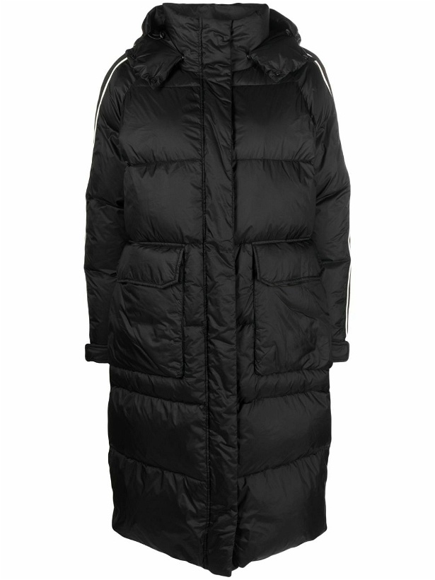 Photo: ERMANNO - Hooded Long Down Jacket