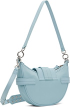GANNI Blue Small Bucky Crossbody Bag