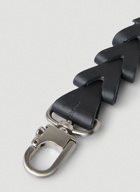 Construct Key Chain in Black