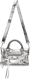 Balenciaga Silver 'Le City' Mini Bag