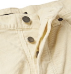 Nudie Jeans - Steady Eddie II Organic Stretch-Cotton Corduroy Trousers - Cream