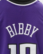 Mitchell & Ness Nba Dark Jersey Kings 2002 Mike Bibby #10 Purple Jerseys