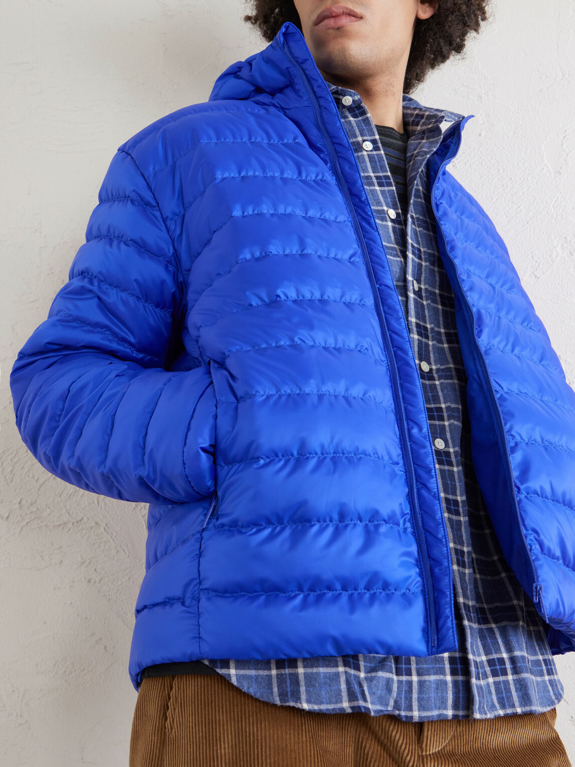 Canada Goose - Stratus Quilted Recycled-Ripstop Hooded Down Jacket - Blue