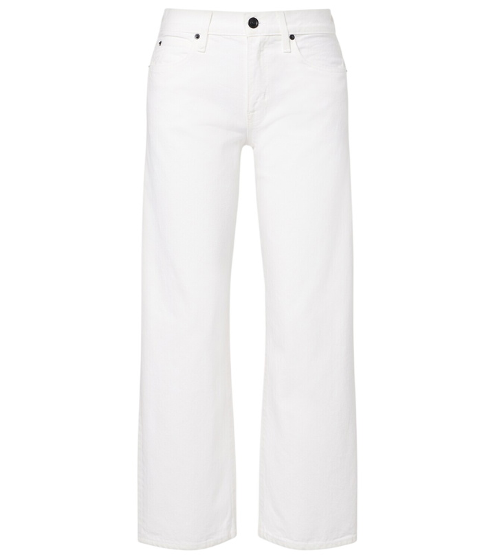 Photo: Slvrlake Jamie cropped barrel-leg jeans