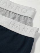 Hanro - Two-Pack Stretch-Cotton Briefs - Multi
