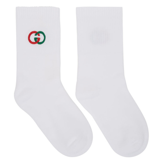 Interlocking g clearance socks