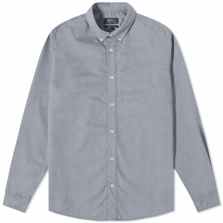 Photo: A.P.C. New Button Down Oxford Shirt