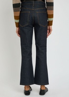 Tory Burch Cropped Flared-leg Jeans Denim
