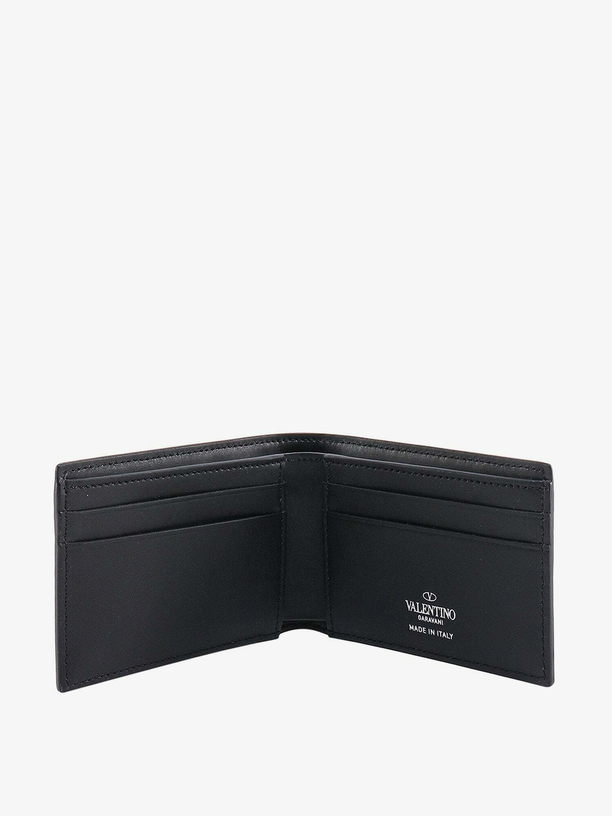 Valentino Garavani Wallet Black Mens Valentino Garavani