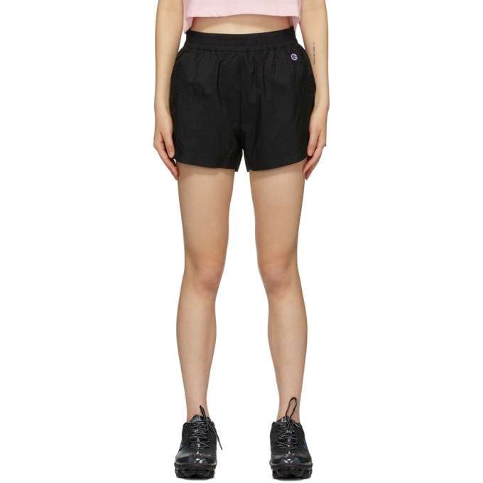 Photo: Champion Reverse Weave Black C Concept Shorts