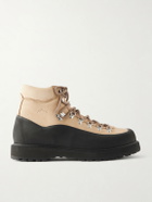 Diemme - Roccia Vet Rubber-Trimmed Nubuck Hiking Boots - Neutrals