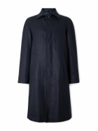 De Petrillo - Ruffo Wool and Cashmere-Blend Coat - Blue
