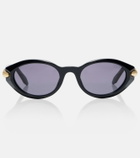 Bvlgari Serpenti Viper oval sunglasses