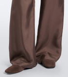 Róhe Silk straight pants