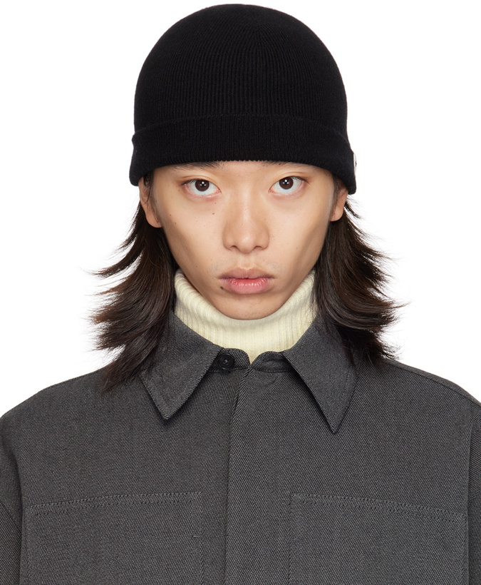 Photo: Jil Sander Black Fine Cashmere Beanie